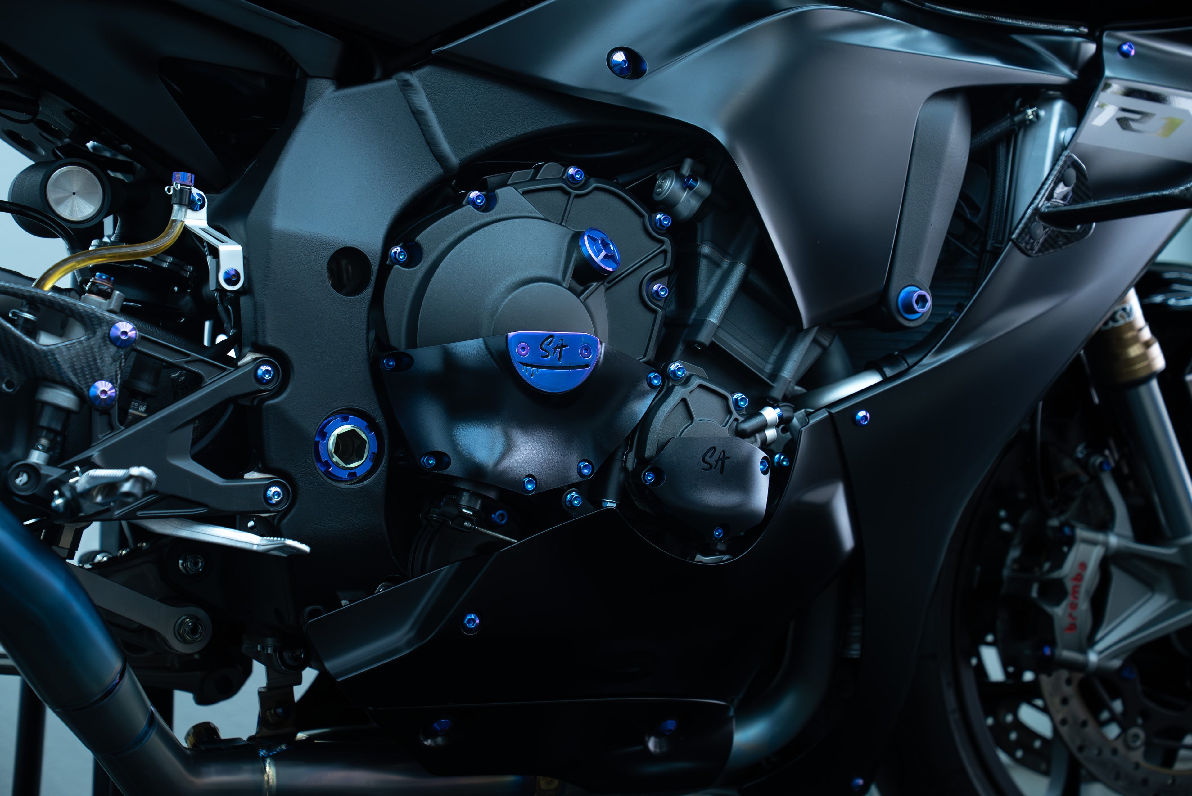 2015+ Yamaha YZF-R1/MT-10 "Yukata" Billet Case Covers